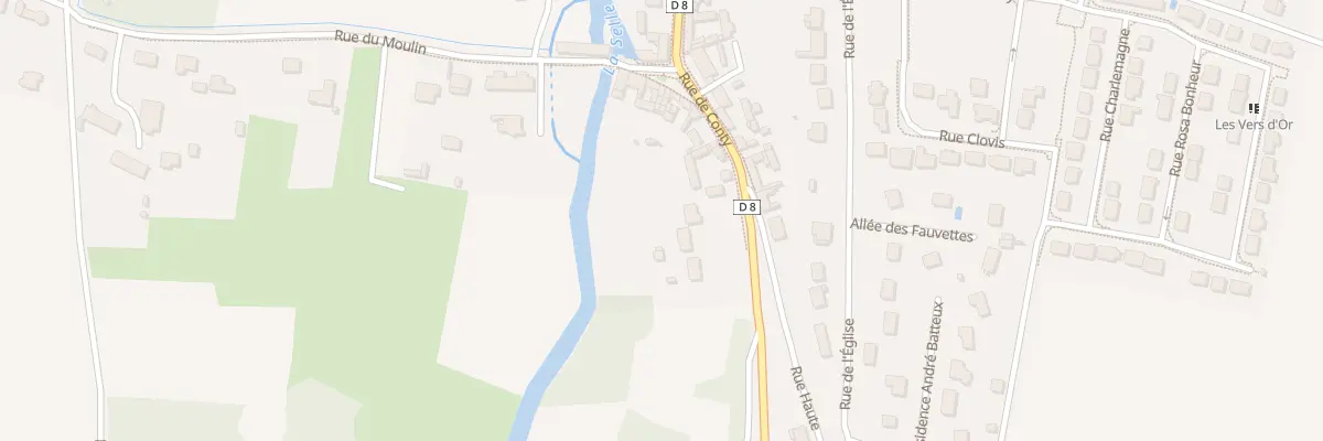 Plan du 103 Rue de Conty à Vers-sur-Selle