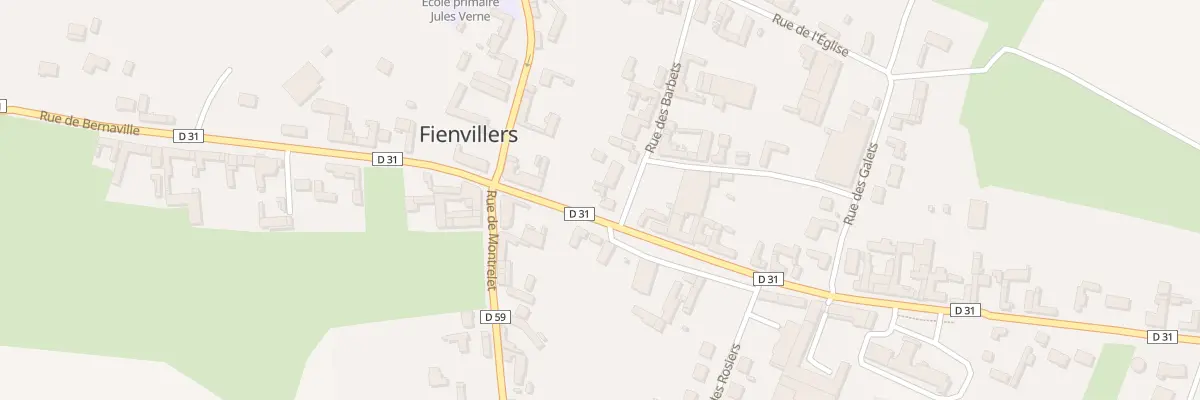 Plan du 11 Rue de Candas à Fienvillers
