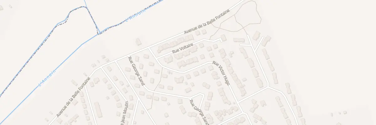 Plan du 5 Rue Victor Hugo à Mehun-sur-Yèvre