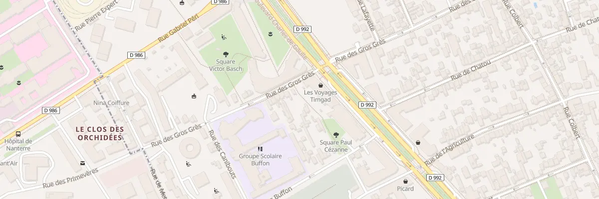 Plan du 211B Rue des Gros Grès à Colombes