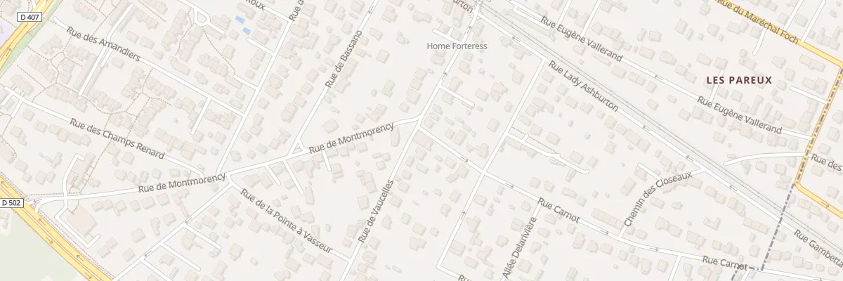 Plan du 41 Rue Carnot à Taverny