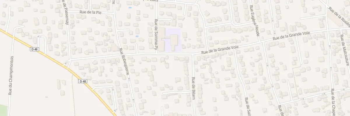 Plan du 77 Rue de la Grande Voie à Argenteuil