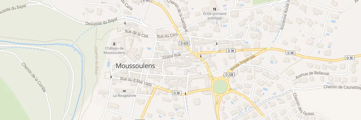 Plan du 5288 Gr Grand’Rue à Moussoulens