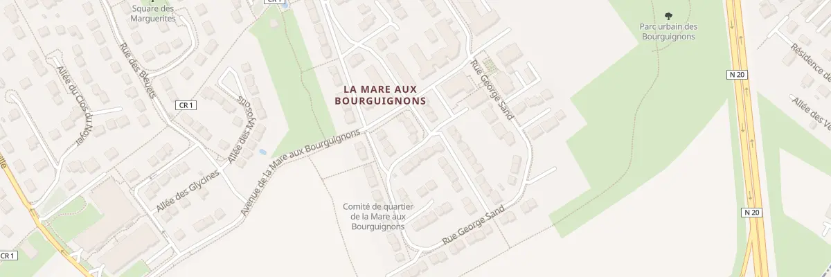 Plan du 57 Rue George Sand à Égly