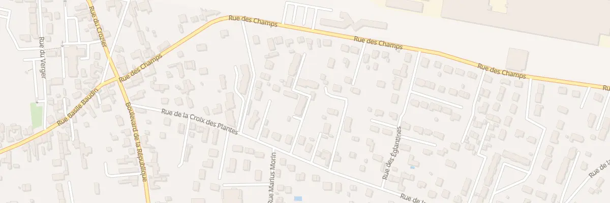 Plan du 25B Rue de la Croix des Plantes à Châteauneuf-sur-Loire