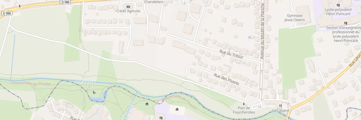 Plan du 17 Rue du Trésor à Palaiseau