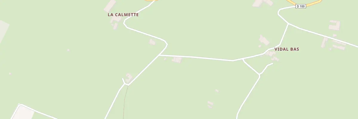 Plan du 5451 Vidal Bas à Arthès