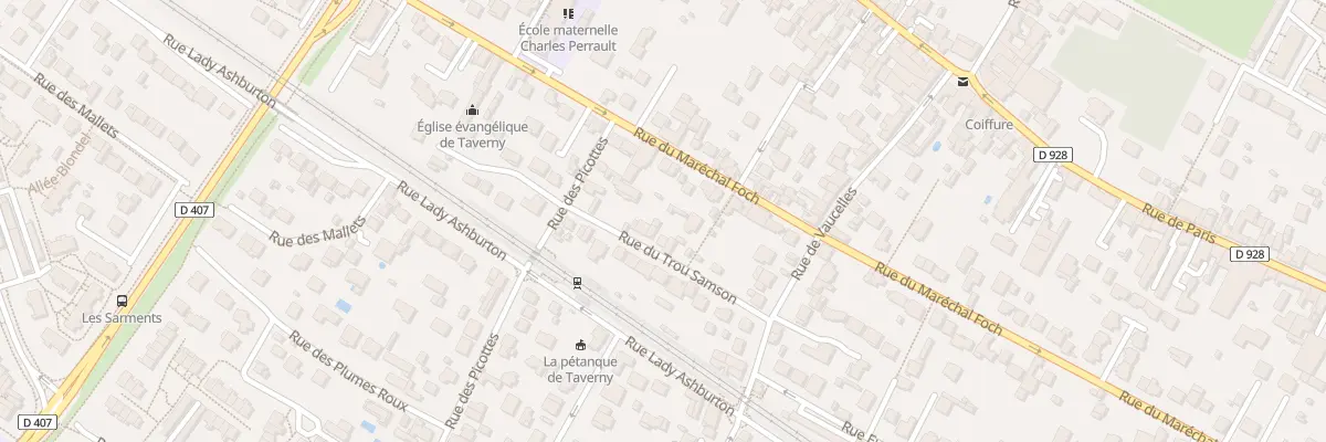 Plan du 14 Rue du Trou Samson à Taverny