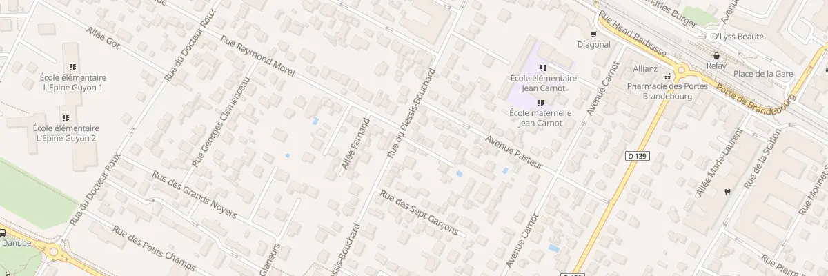 Plan du 116 Rue du Plessis Bouchard à Franconville