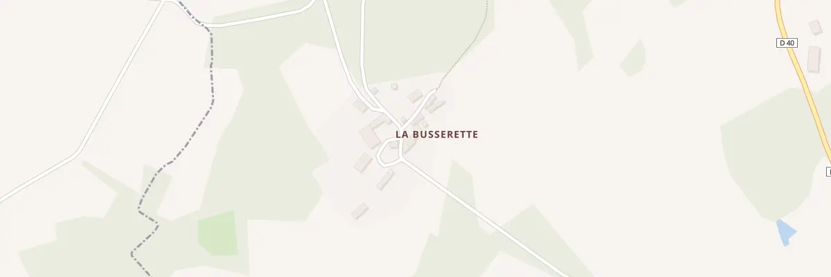 Plan du 2 La Busserette à La Chaussade