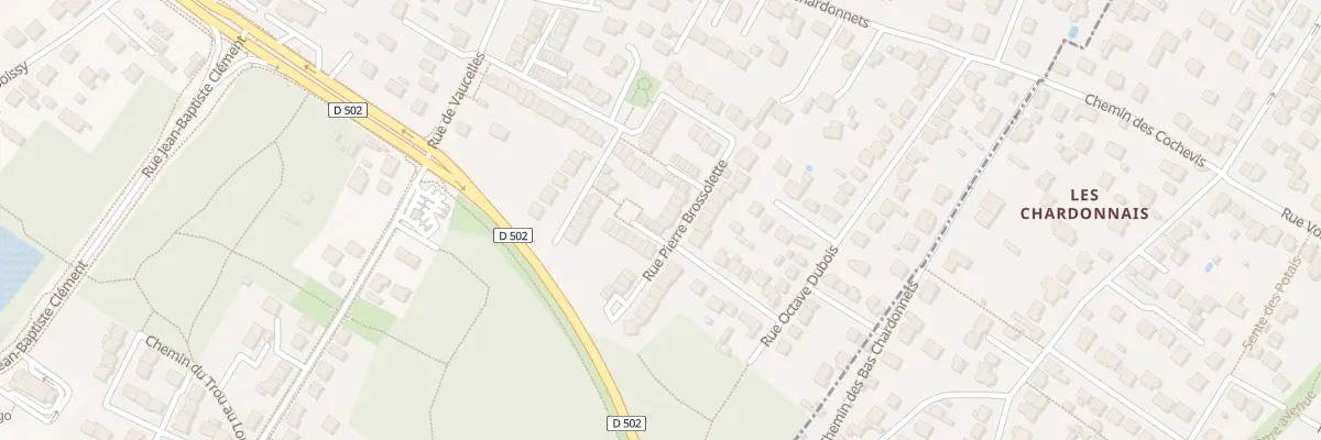 Plan du 34 Rue Pierre Brossolette à Taverny
