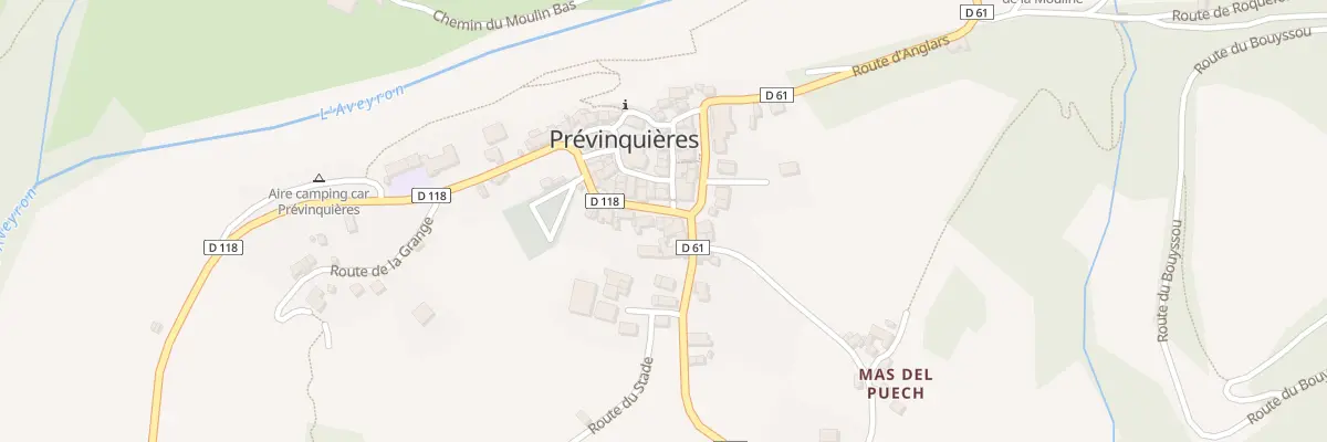 Plan du 5026A Previnquieres à Prévinquières