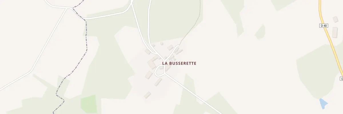 Plan du 4 La Busserette à La Chaussade
