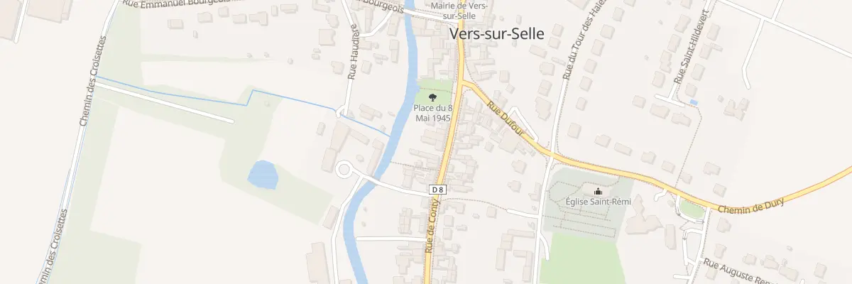 Plan du 41B Rue de Conty à Vers-sur-Selle