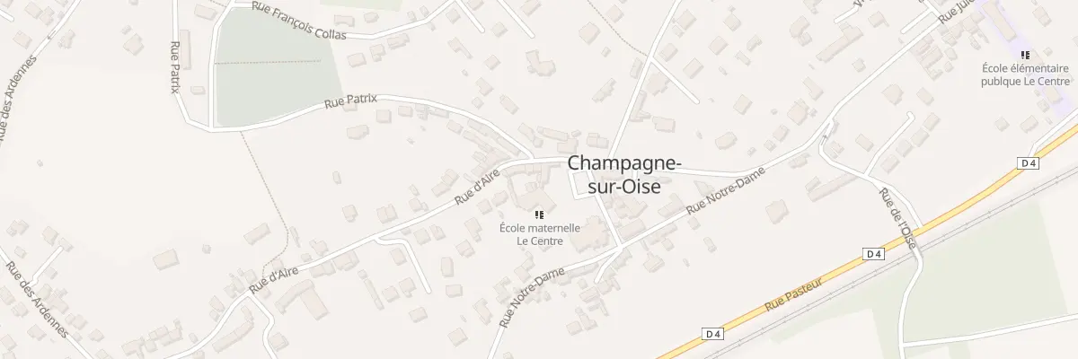 Plan du 1 Rue d’Aire à Champagne-sur-Oise