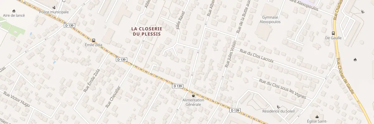 Plan du 7 Rue Albert Alline au Plessis-Bouchard