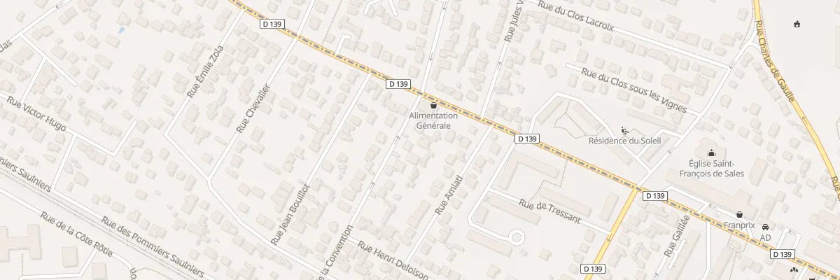 Plan du 28 Rue de la Convention à Franconville