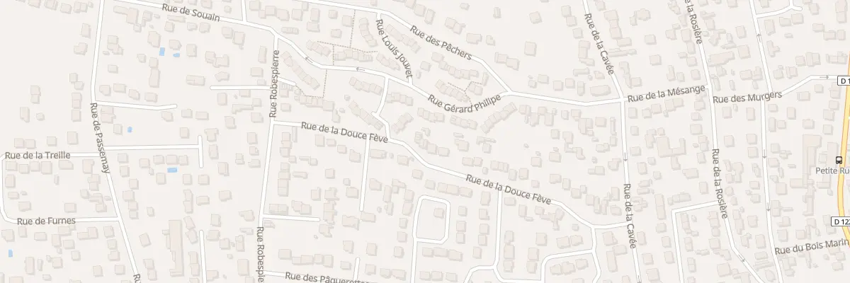 Plan du 40 Rue de la Douce Feve à Argenteuil