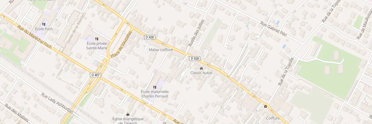 Plan du 125 Rue de Paris à Taverny