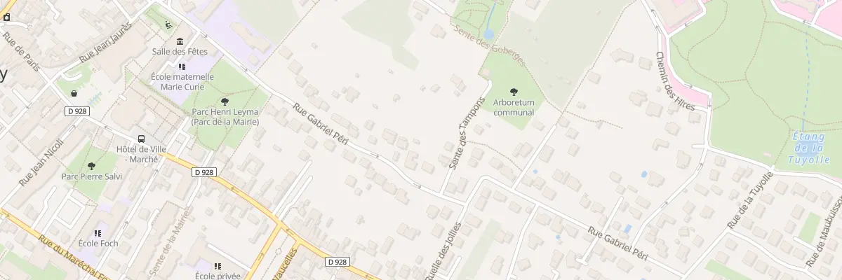 Plan du 48 Rue Gabriel Péri à Taverny