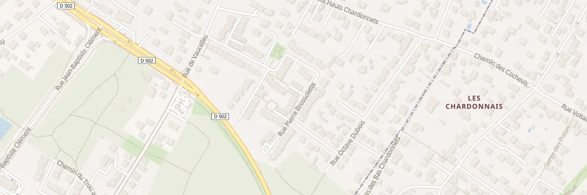 Plan du 30 Rue Pierre Brossolette à Taverny