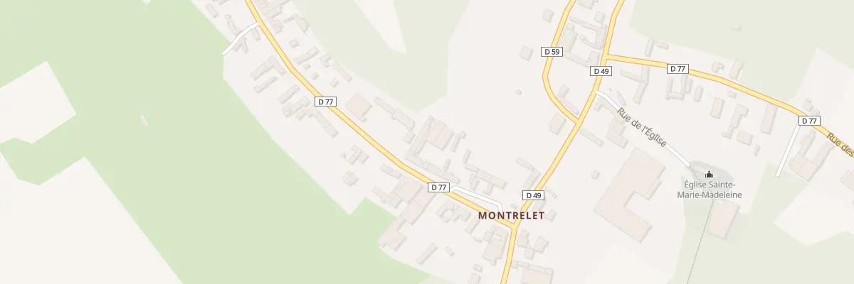 Plan du 14 Rue de Berneuil à Fieffes-Montrelet