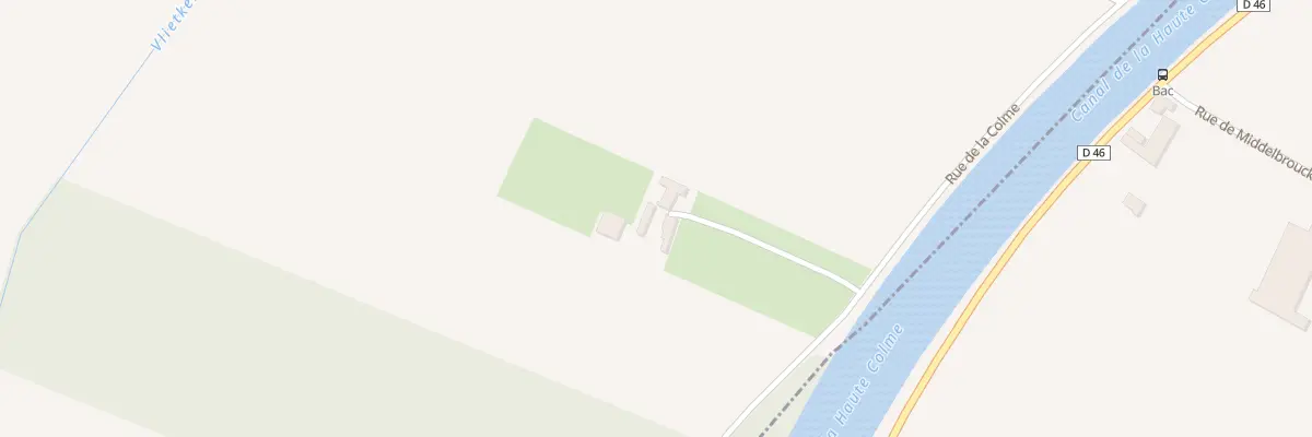 Plan du 2367 Rue de la Colme à Cappelle-Brouck