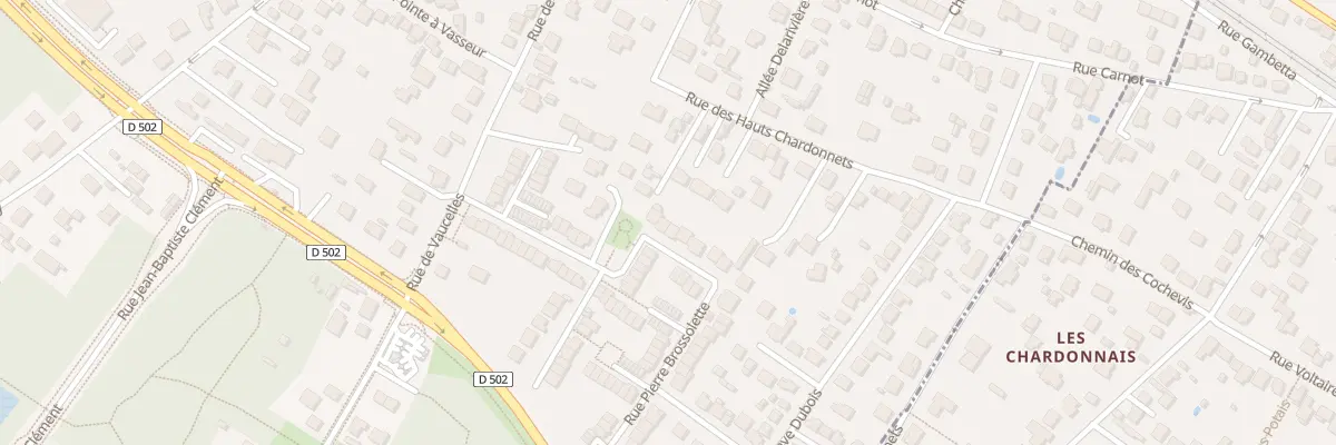 Plan du 68 Rue Pierre Brossolette à Taverny