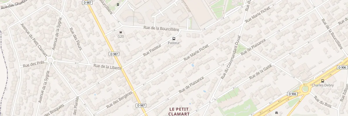 Plan du 110 Rue Marie Fichet à Clamart