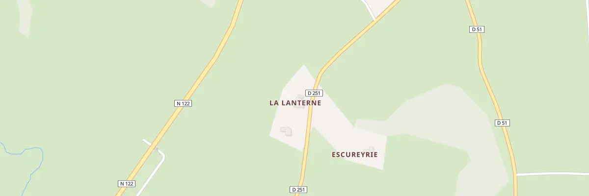 Plan du 2 La Lanterne à Cayrols