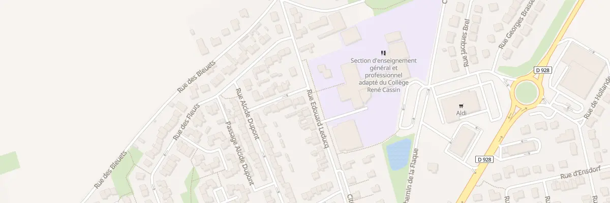 Plan du 49 Rue Edouard Leducq à Wizernes