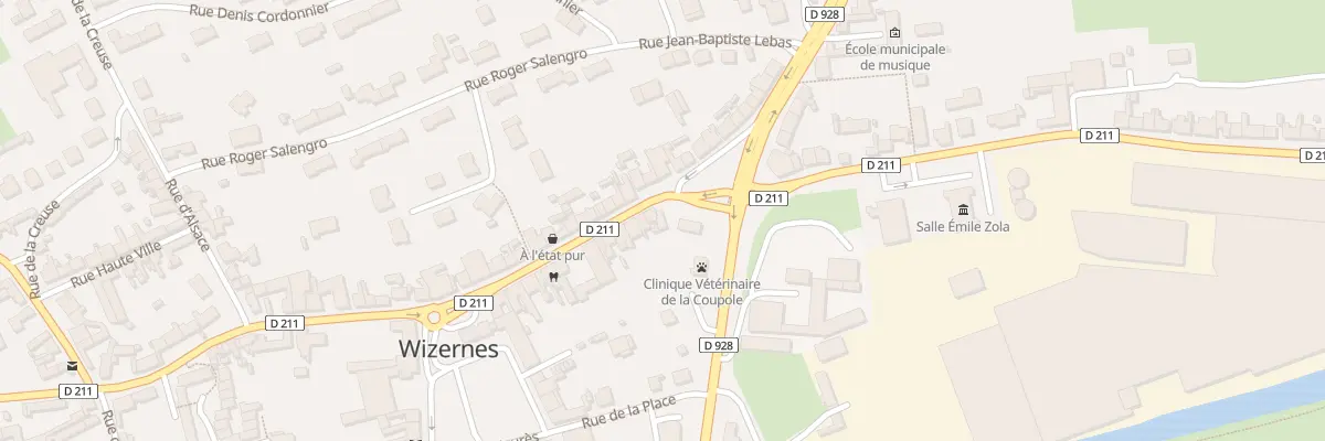Plan du 34 Rue de Saint-omer à Wizernes