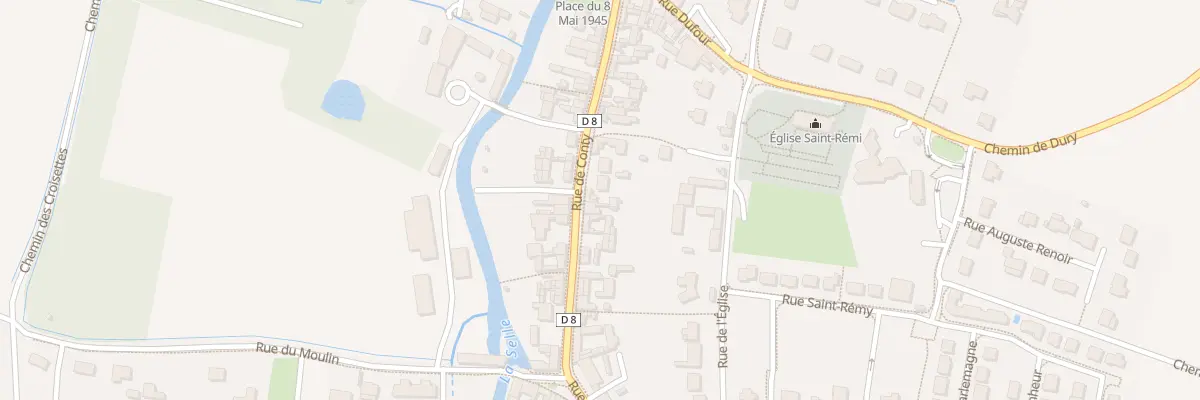 Plan du 64 Rue de Conty à Vers-sur-Selle