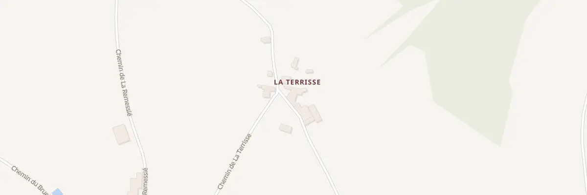 Plan du 394 Che de la Terrisse à Pampelonne