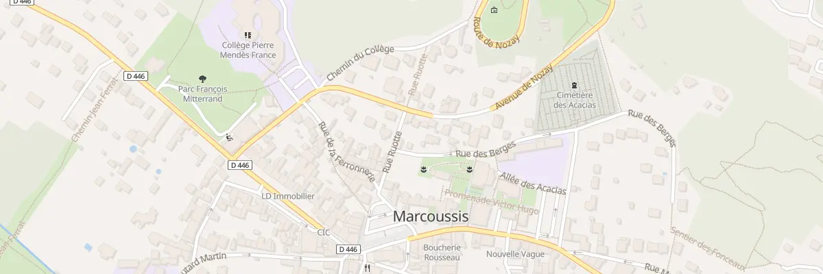 Plan du 18 Rte de Nozay à Marcoussis