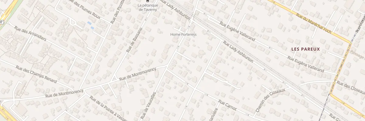 Plan du 53 Rue de Vaucelles à Taverny