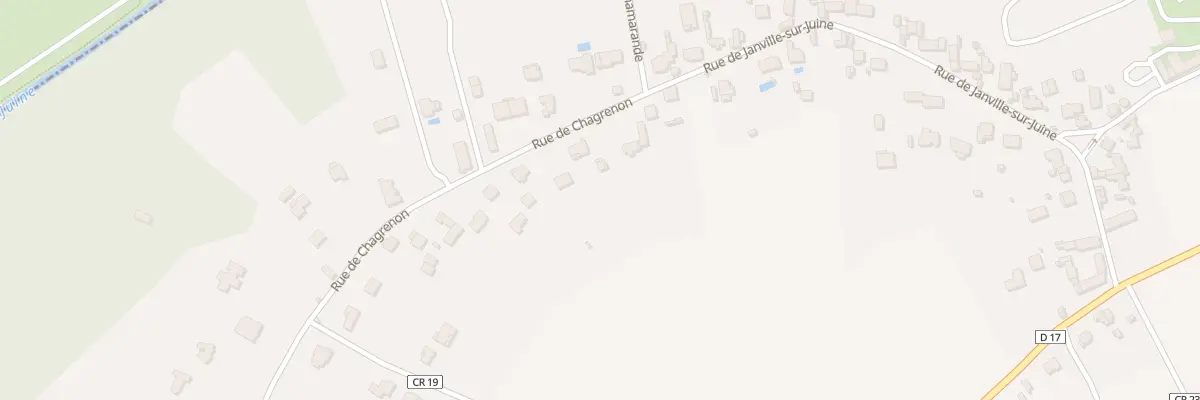 Plan du 7 Rue de Chagrenon à Janville-sur-Juine