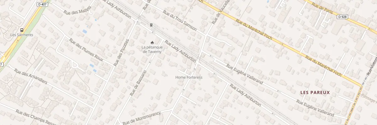 Plan du 50 Rue de Vaucelles à Taverny