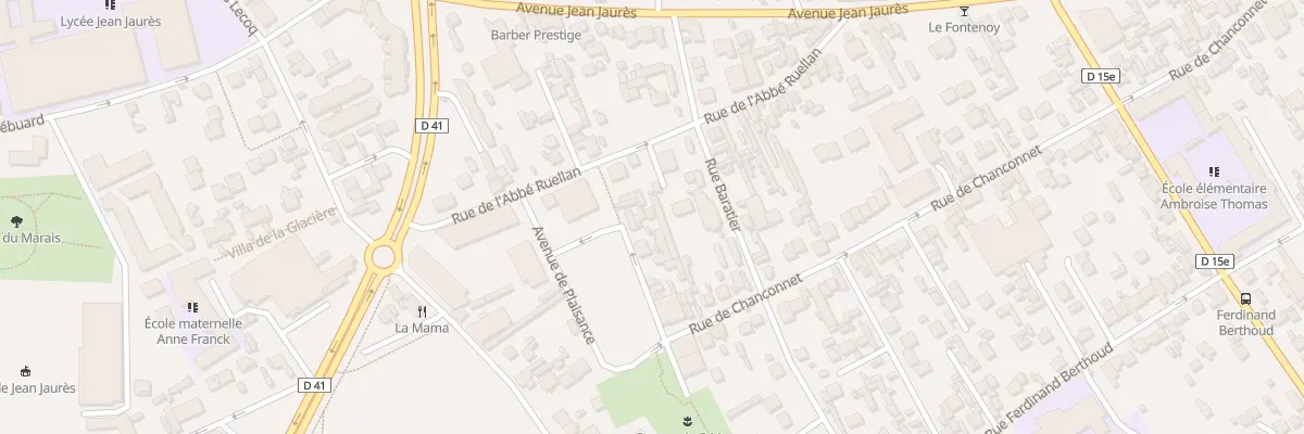 Plan du 14 Av de Plaisance à Argenteuil