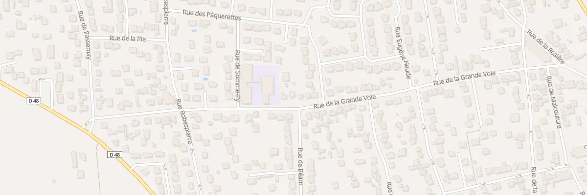 Plan du 66 Rue de la Grande Voie à Argenteuil
