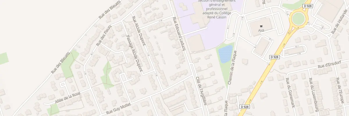Plan du 35 Rue Edouard Leducq à Wizernes
