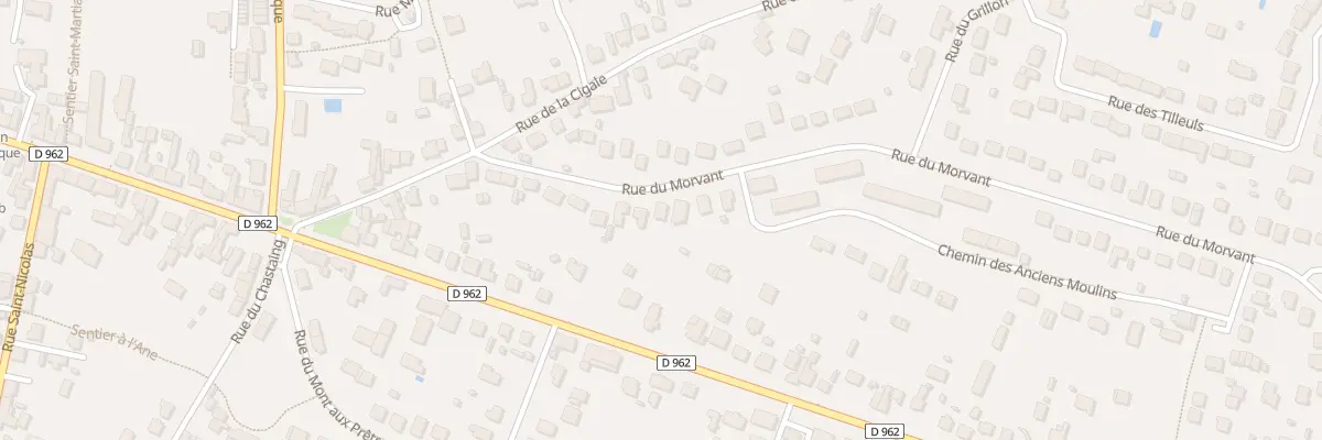 Plan du 18 Rue du Morvant à Châteauneuf-sur-Loire