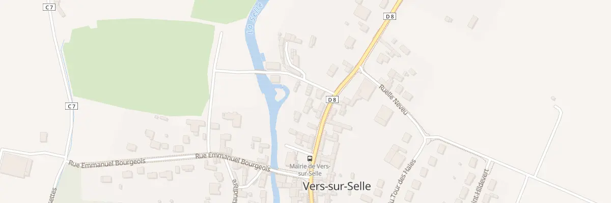 Plan du 7 Rue de Conty à Vers-sur-Selle