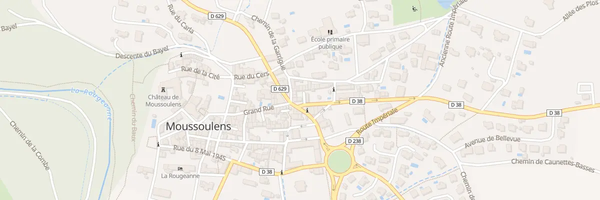 Plan du 32 Le Village à Moussoulens