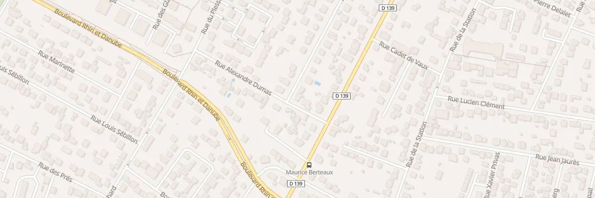 Plan du 2 Av Carnot à Franconville