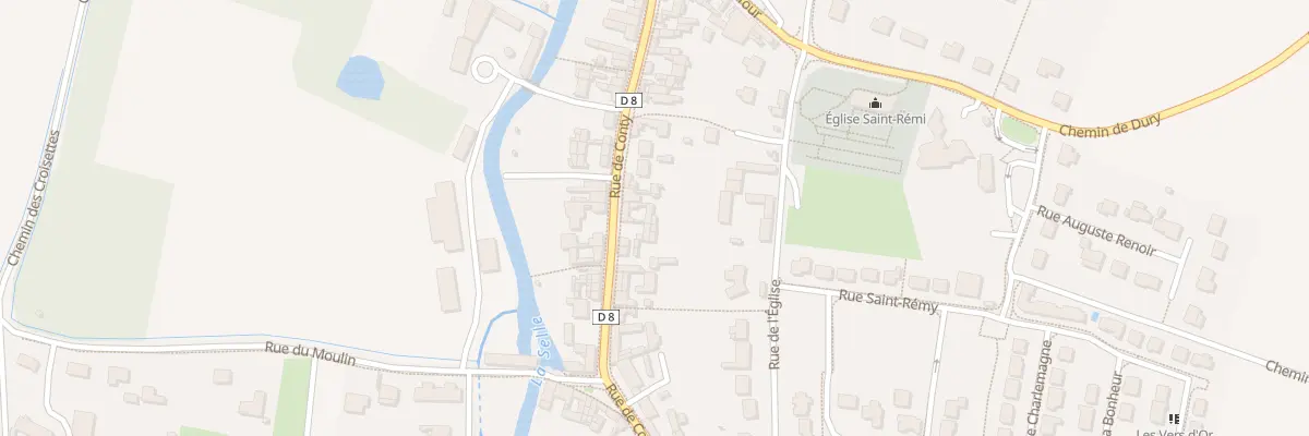 Plan du 68 Rue de Conty à Vers-sur-Selle