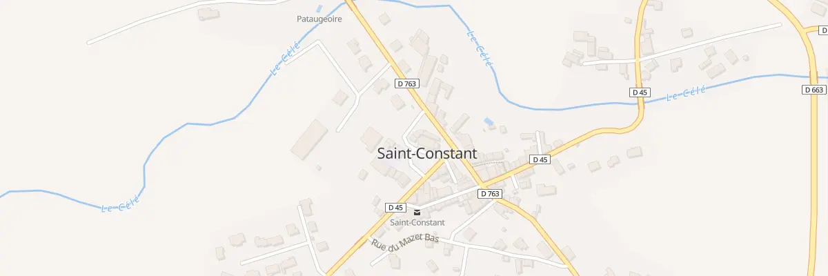 Plan du 5 Pl de l’Eglise à Saint-Constant-Fournoulès