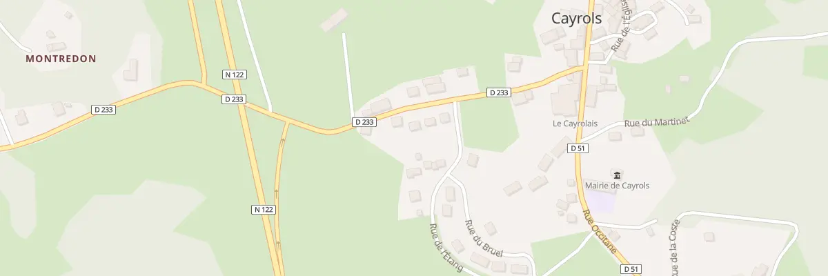 Plan du 5 Rue de Parlan à Cayrols