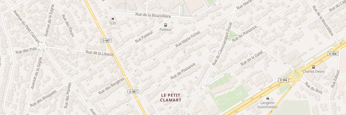 Plan du 111 Rue Marie Fichet à Clamart