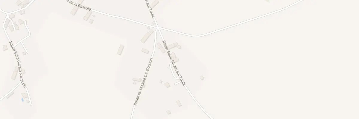 Plan du 2 Rte St Silvain S/Toulx Ventena à Trois-Fonds